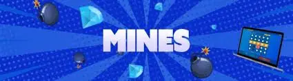 Mines game grid showing stars and hidden mines